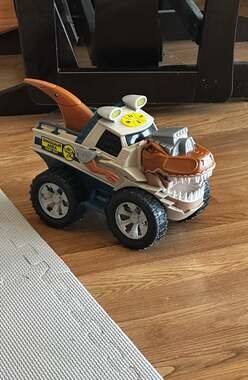 Adventure Force T-Rex Dino Hauler Motorized Toy Truck with Lights & Sounds